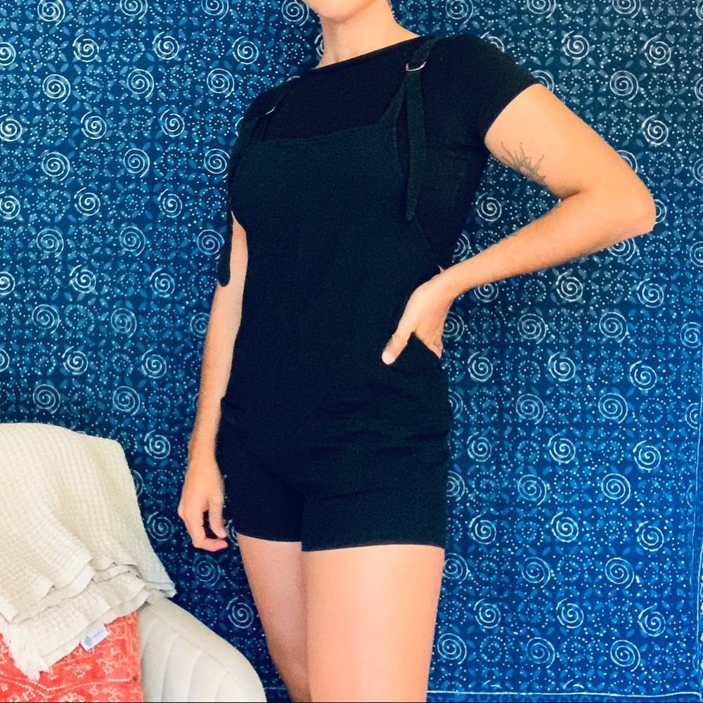 Zanzea Black Romper